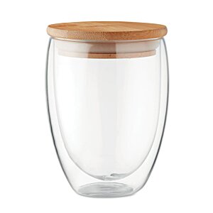 Additional Image 2 - a glass container with a wooden lid
