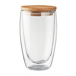 Additional Image 1 - a glass with a wooden lid