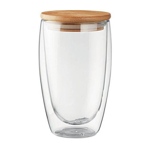 Additional Image 1 - a glass with a wooden lid