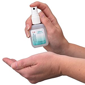 Additional Image 3 - a person holding a bottle of hand sanitizer