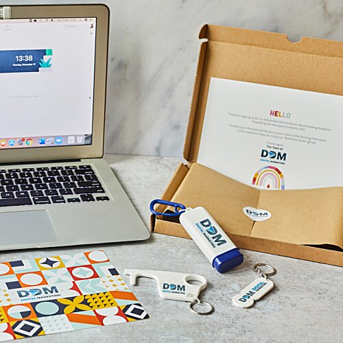 Additional Image 7 - a laptop and a piece of paper next to a cardboard box