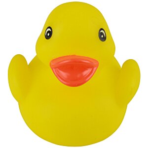 Additional Image 1 - a yellow rubber duck with orange beak