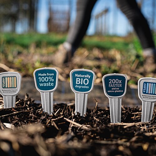 Additional Image 1 - a group of blue and white labels