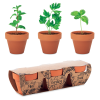 View Image 2 of 4 of Herb Terracotta Pot Set