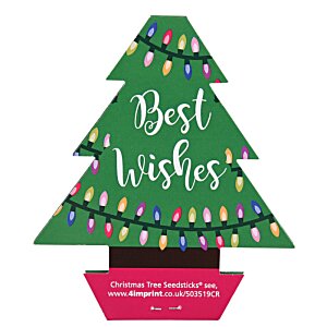 Additional Image 2 - a green tree with lights and white text