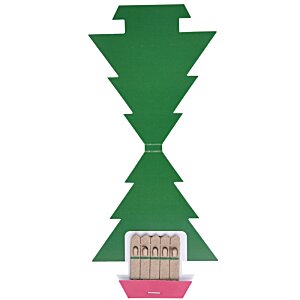 Additional Image 3 - a green tree with a pink box