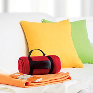 Additional Image 4 - a blanket and a blanket on a couch