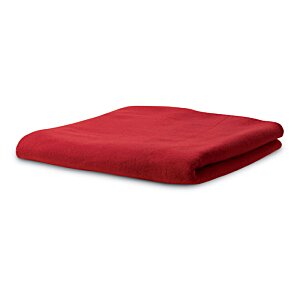 Additional Image 1 - a red blanket on a white background