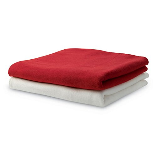 Additional Image 2 - a red and white blanket