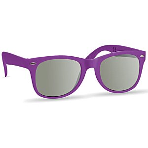 Additional Image 5 - a purple sunglasses with silver lenses