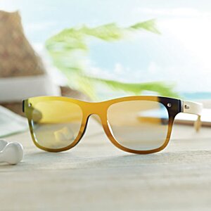 Additional Image 3 - a yellow sunglasses on a table