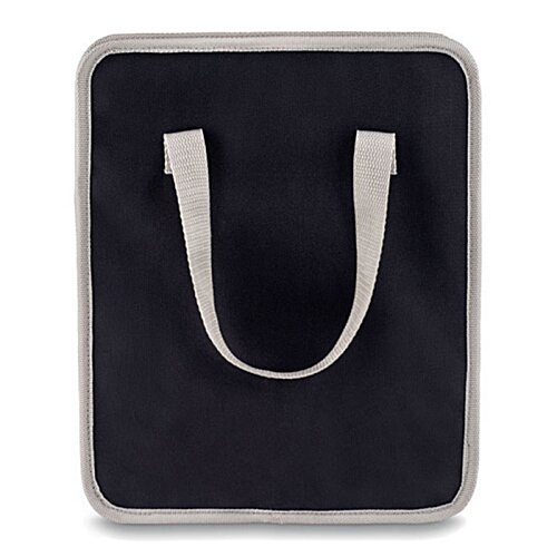Additional Image 4 - a black bag with white handle