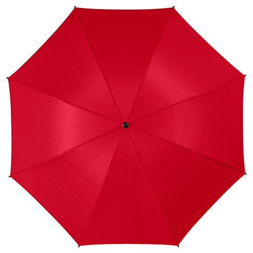 Additional Image 1 - a red umbrella with a black handle