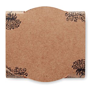 Additional Image 1 - a brown cardboard with black designs