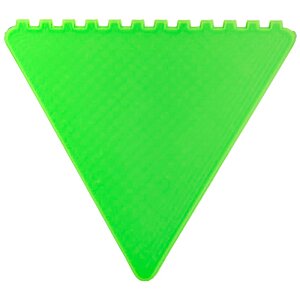 Additional Image 2 - a green triangle with a scalloped edge
