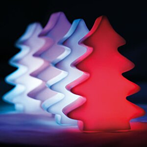 Additional Image 2 - a blurry image of a red and white tree