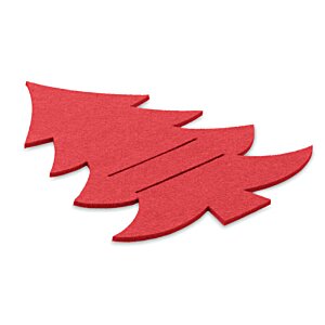 Additional Image 4 - a red christmas tree cutout