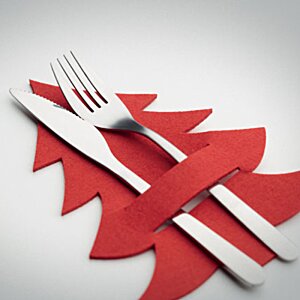 Additional Image 5 - a fork and knife in a christmas tree