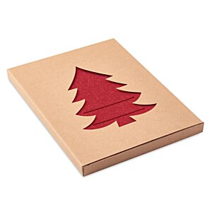 Additional Image 1 - a red tree on a pink surface