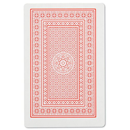 Additional Image 4 - a red rectangular card with a white border