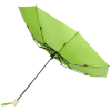 a green umbrella on a white background