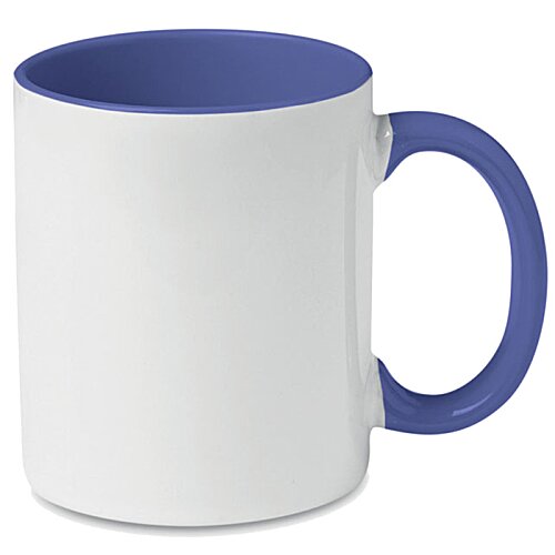 Additional Image 8 - a white and blue mug