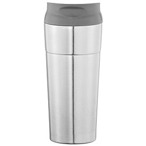 Additional Image 4 - a white and grey tumbler