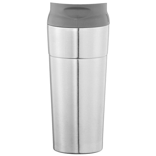 Additional Image 4 - a white and grey tumbler