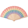 View Image 2 of 4 of Rainbow Hand Fan