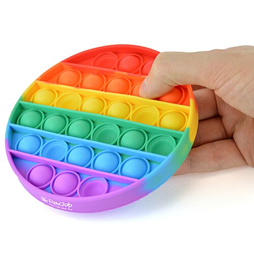 Additional Image 1 - a hand holding a colorful toy