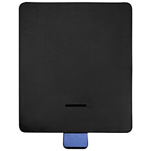 Additional Image 3 - a black square object with a blue strip