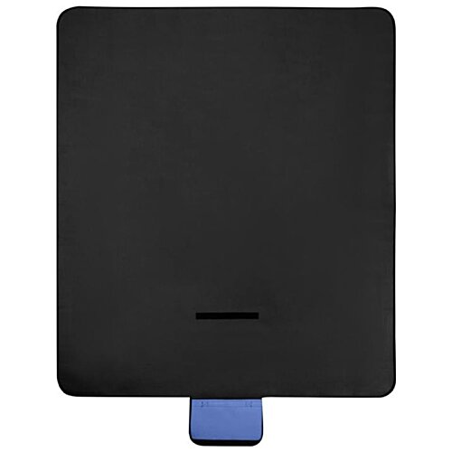 Additional Image 3 - a black square object with a blue strip