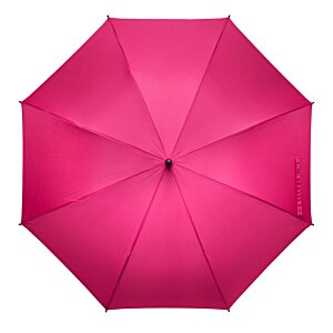 Additional Image 3 - a pink umbrella with a black tip