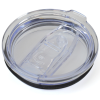 a clear plastic lid with a clear lid