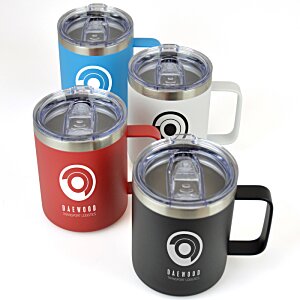 Additional Image 2 - a group of mugs with lids
