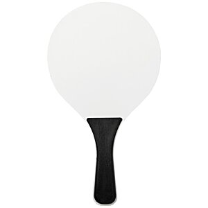 Additional Image 1 - a white paddle with a black handle