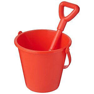Additional Image 2 - a red bucket with a shovel