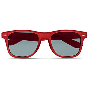 Additional Image 5 - a red sunglasses with black lenses