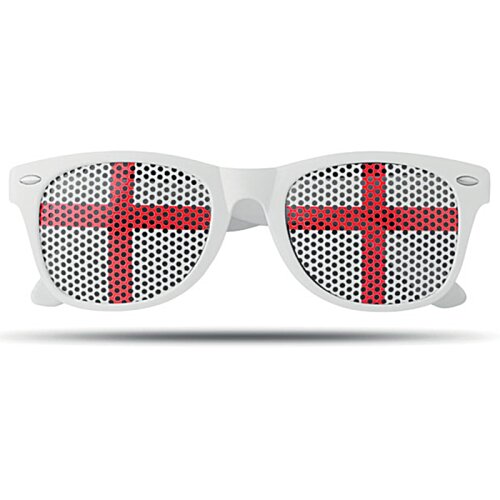 Additional Image 1 - a pair of sunglasses with red cross on them