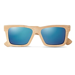 Additional Image 6 - a pair of sunglasses with blue lenses