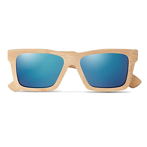 Additional Image 6 - a pair of sunglasses with blue lenses
