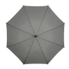 View Image 3 of 4 of Falconetti Automatic Crook Walking Umbrella with Leather Handle