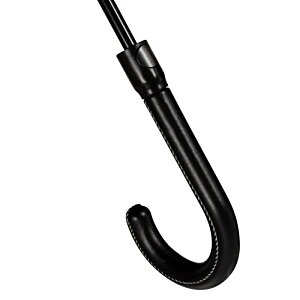 Additional Image 1 - a black curved umbrella handle