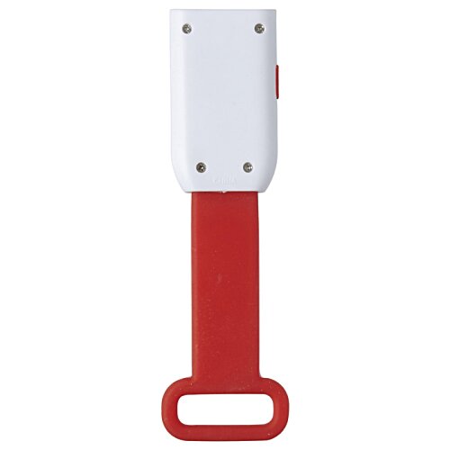 Additional Image 4 - a red and white strap