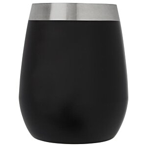 Additional Image 3 - a black and silver cup