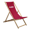 View Image 4 of 7 of Beech Deck Chair