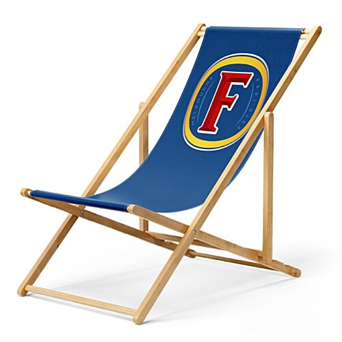 Additional Image 2 - a blue chair with a letter f