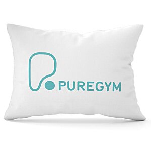 Additional Image 1 - a white pillow with blue text