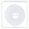 Additional Image 1 - a white circle with a hole in it
