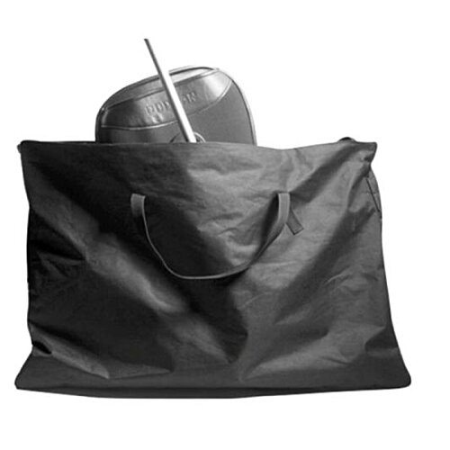 Additional Image 3 - a black bag with a hat and straw